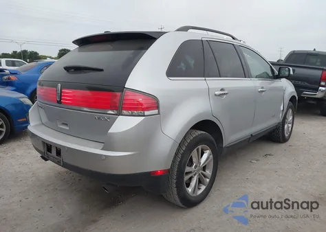 2010 Lincoln Mkx z USA, uszkodzony, nr VIN 2LMDJ6JC1ABJ32601